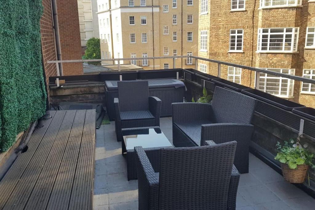 Studio Apt With Huge Balcony Near Oxford St - Marble Arch - Hydepark Londra Exterior foto