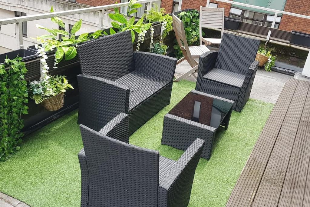 Studio Apt With Huge Balcony Near Oxford St - Marble Arch - Hydepark Londra Exterior foto