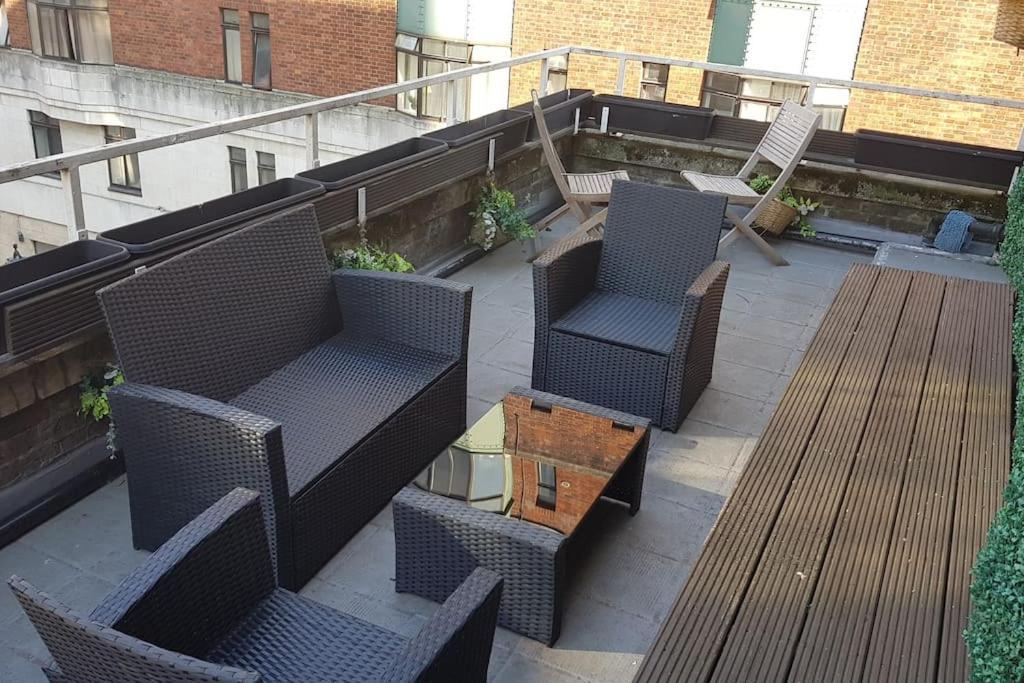 Studio Apt With Huge Balcony Near Oxford St - Marble Arch - Hydepark Londra Exterior foto