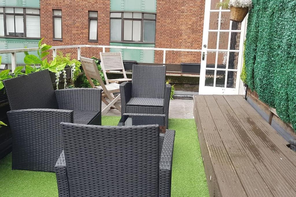 Studio Apt With Huge Balcony Near Oxford St - Marble Arch - Hydepark Londra Exterior foto